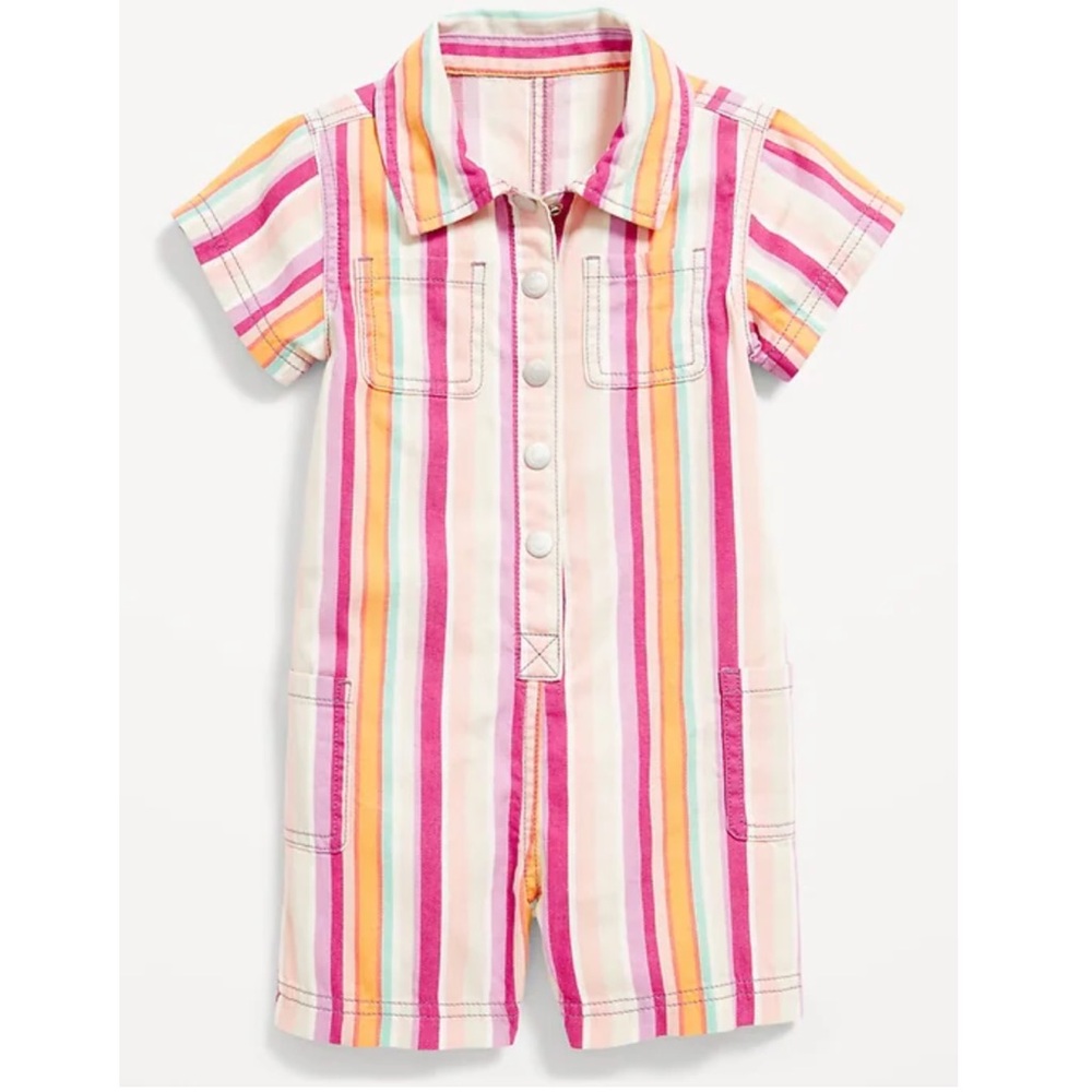 Old Navy Striped Kids Romper